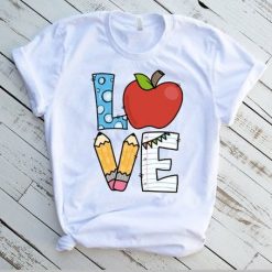 Teacher Love Tshirt EL22J0