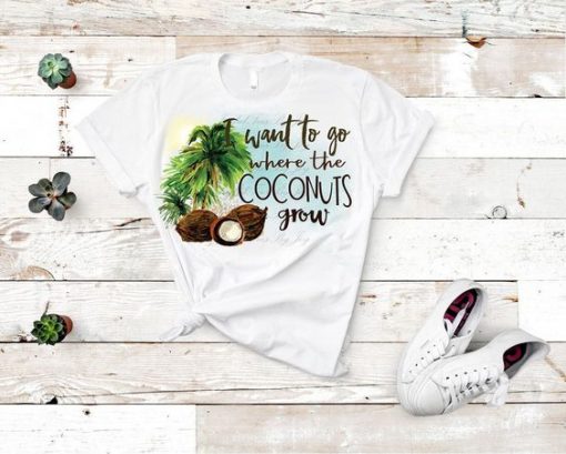 The Coconut Grows Tshirt EL30J0