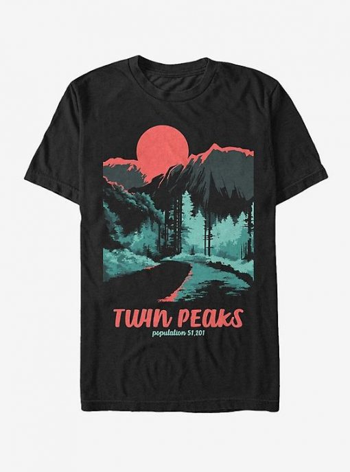 Twin Peaks Population T-Shirt FD24J0