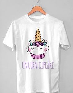 Unicorn Cupcake Tshirt EL27J0
