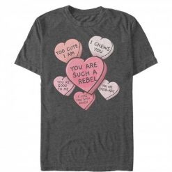 Valentine Candy Hearts Tshirt EL