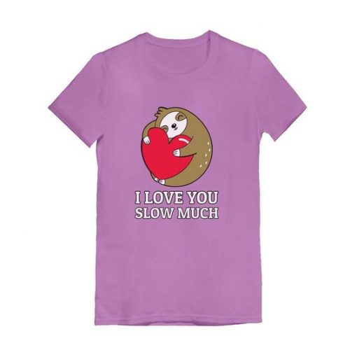 Valentine's Day Sloth Tshirt EL11J0