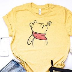 Winnie The Pooh Sketch Tshirt Fd21J0