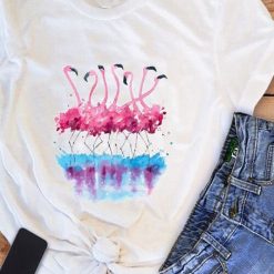 Women's Flamingo Summer T-Shirt FD13J0
