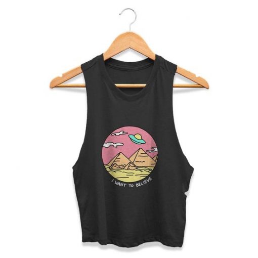 i want to believe Tanktop FD20J0