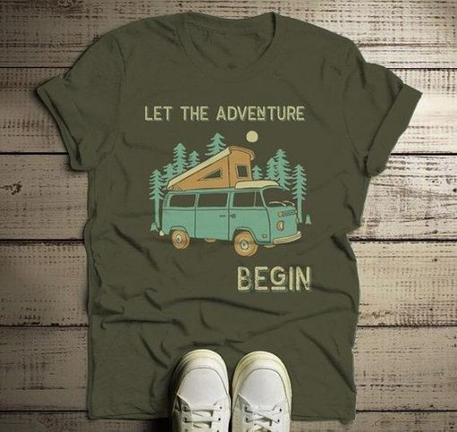 Adventure Begin Tshirt FD4F0