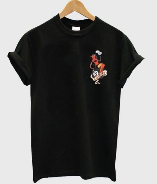 Devil lucky 8 T-Shirt MQ08J0