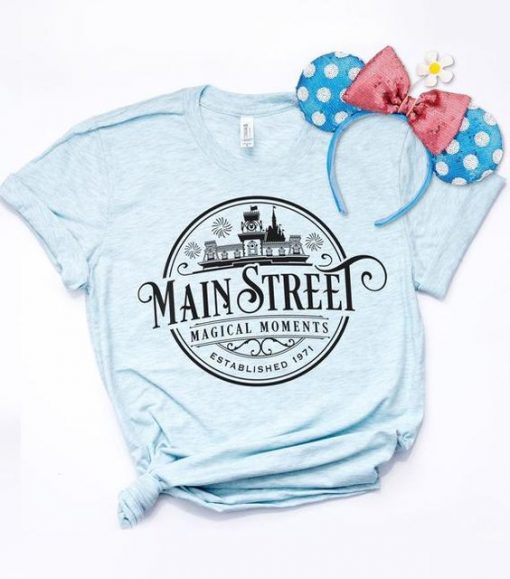 Disney Main Street USA Tshirt Fd3F0