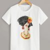 Figure Print Tee shirt FD5F0