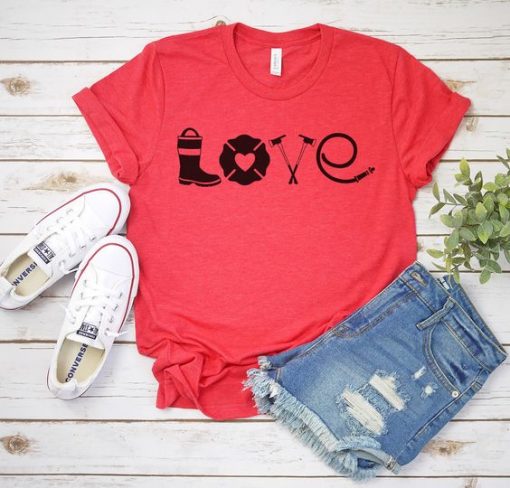 Firefighter Love Shirt FD25F0