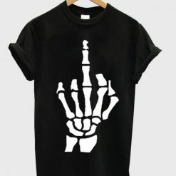 Fuck skeleton T-Shirt MQ08J0