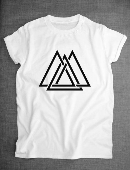 Geometric Interlocking T-Shirt MQ08J0Geometric Interlocking T-Shirt MQ08J0