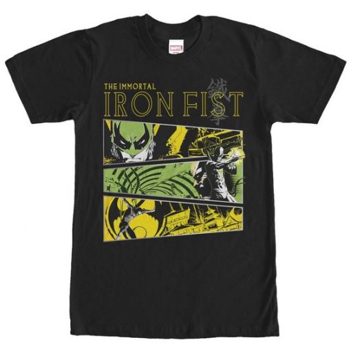 Immortal Iron Fist Panels T Shirt FD25F0