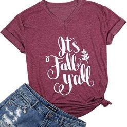 It's Fall Y'All T Shirt SR2F0