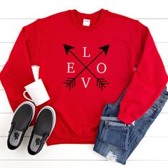 Love Arrows Sweatshirt EL5F0
