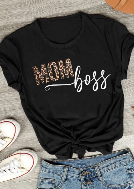 Mom Boss T-Shirt ND29F0