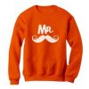 Mr Mustache Sweatshirt EL5F0