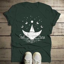 Sail Away Sailboat Shirt FD4F0