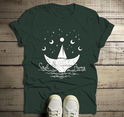 Sail Away Sailboat Shirt FD4F0