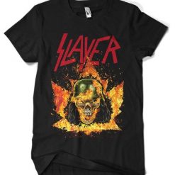 Slayer Band Burned T-shirt FD25F0