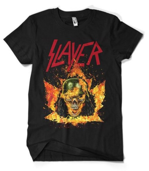 Slayer Band Burned T-shirt FD25F0