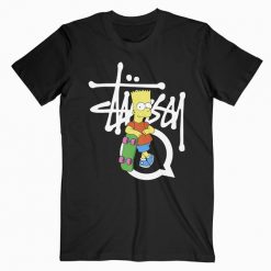 Stussy Bart Simpson T Shirt ND29F0
