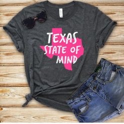 Texas State Pink T-Shirt ND29F0