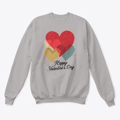 Vintage Hearts Sweatshirt EL5F0