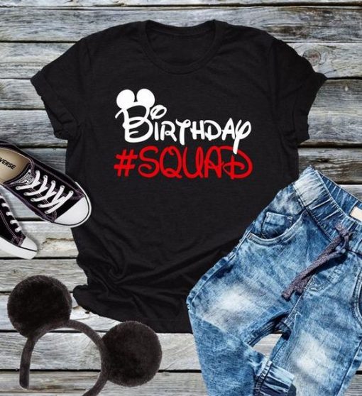 Birthday Squad T Shirt SP26M0