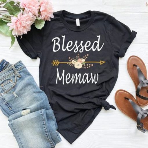 Blessed Memaw T Shirt SP26M0