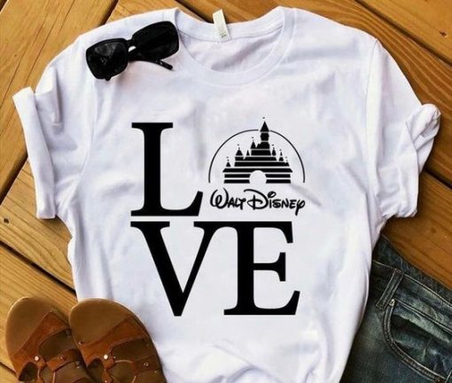 Disney Love Castle  T Shirt SR29F0