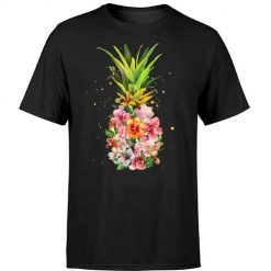 Flowers Pineapple T Shirt SR29F0