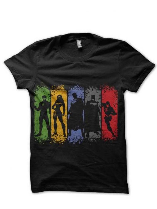 Marvel Justice Shadow T-Shirt YT18M0