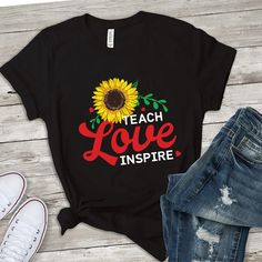 Teach Love Inspire Tshirt TY11M0