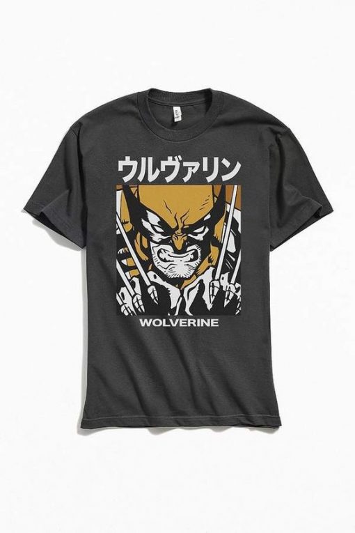 Wolverine Katakana Tshirt TY11M0