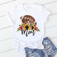 Football Mom Tshirt LE16A0