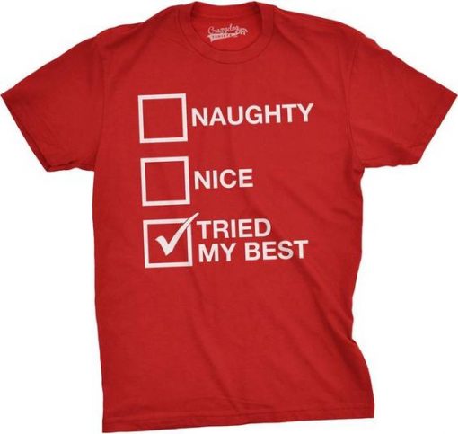 Naughty List Nice T-Shirt AF6A0