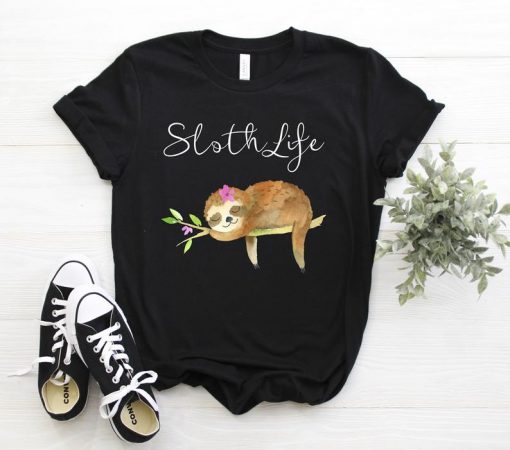 Sloth life T-shirt AF6A0