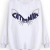 Cat Woman Sweatshirt TU18JN0