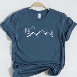 Minimalist Mountain Tshirt LE15JN0