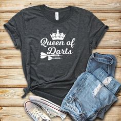 Queen Of Darts Tshirt LE5JN0