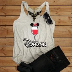 Minnie Mouse drinking Tanktop LE10AG0