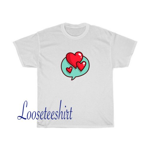 Chat Love Logo Tshirt SR24D0