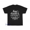 Hugs Kisses Valentines Vishes T-Shirt EL23D0
