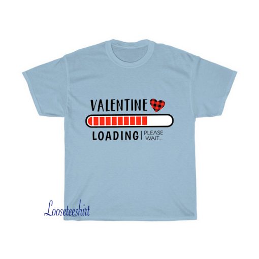 Pregnancy Valentine Loading T-Shirt EL23D0