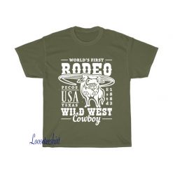 Rodeo bull with wild west lettering T-Shirt EL23D0