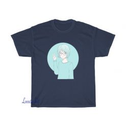 anime girl character T-shirt FD4D0