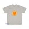 hand painted sun T-shirt FD