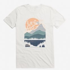 Let's Go Mountains T-Shirt DE19F1