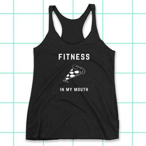 Fitness Pizza Tank Top DK2MA1